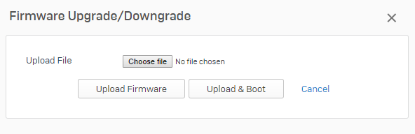 Firmware-Upgrade/Downgrade